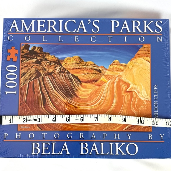 New Sealed Americas Parks Jigsaw Puzzle Vermillion Cliffs Arizona Christmas Gift - Picture 7 of 13